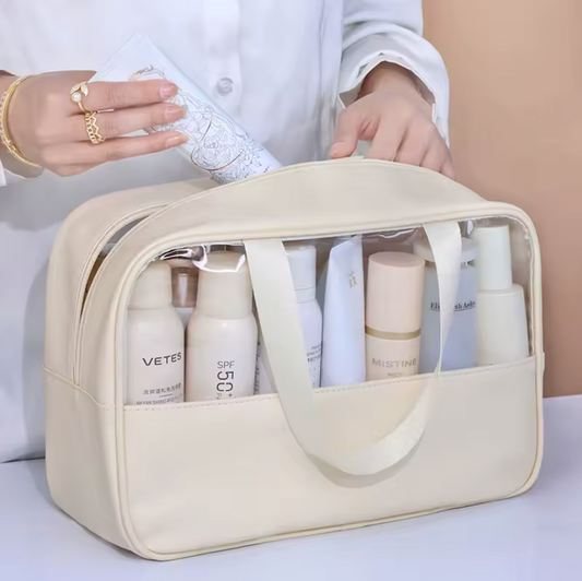 Portable Transparent Travel cosmetic bag