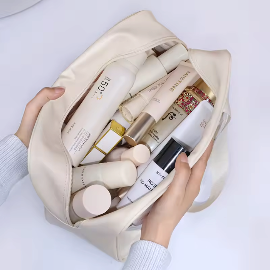Portable Transparent Travel cosmetic bag