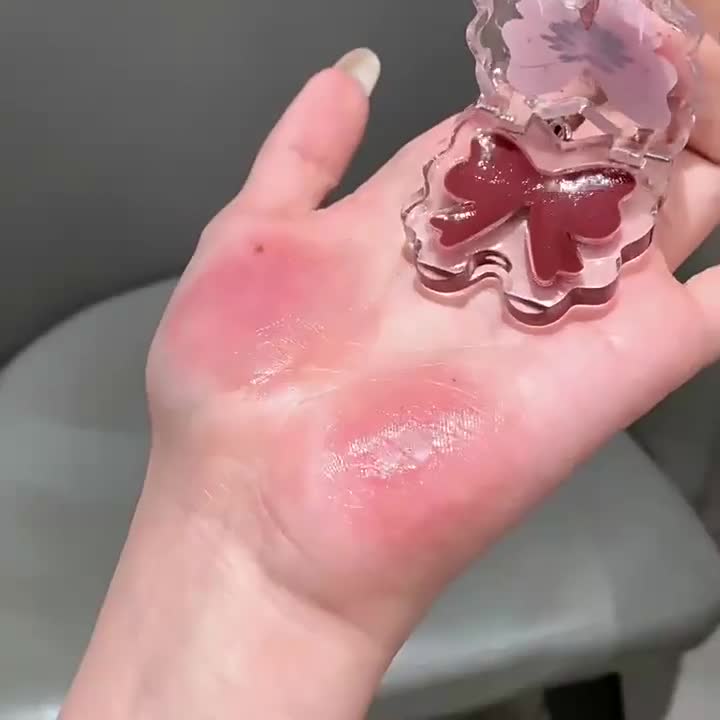 Butterfly Jelly Mirror Water Lip Gloss