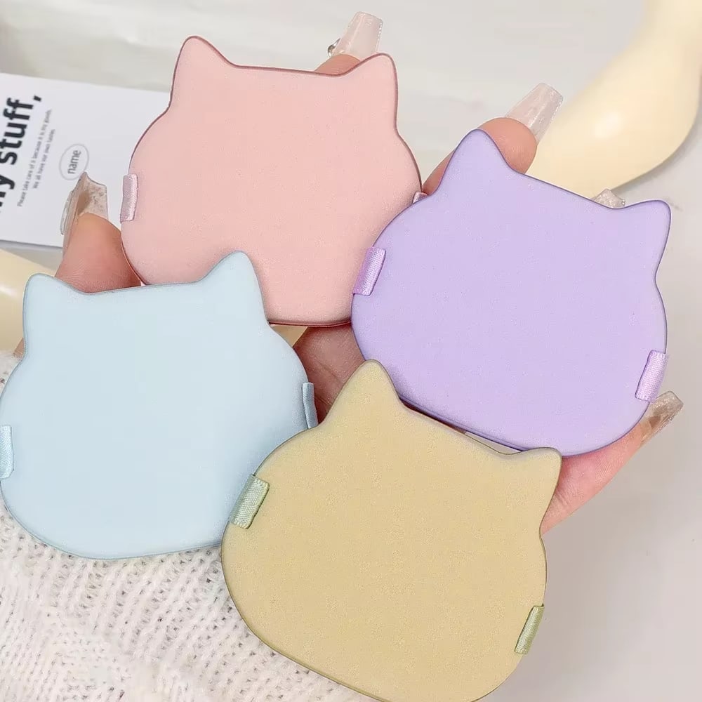 Cute Cat Super Soft Cosmetics Puffs Set