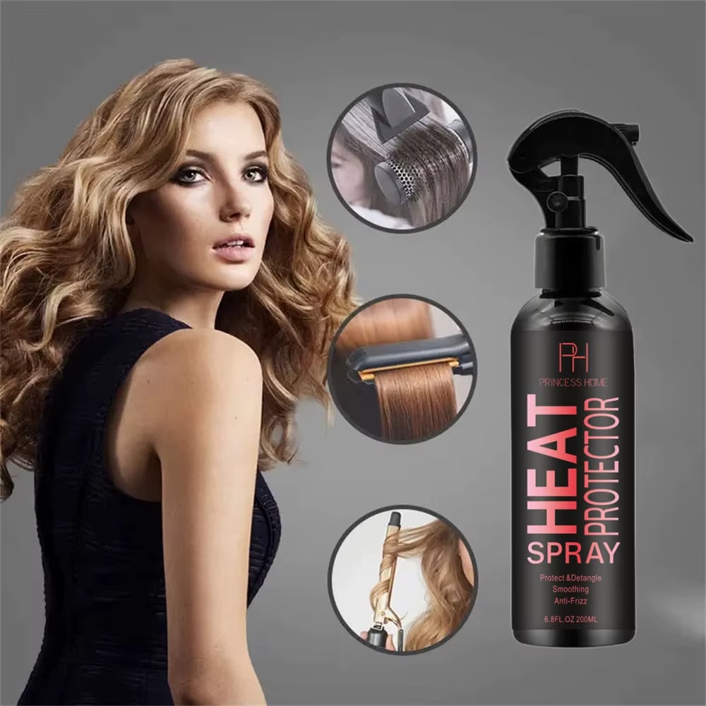 Advanced hair heat protect spray