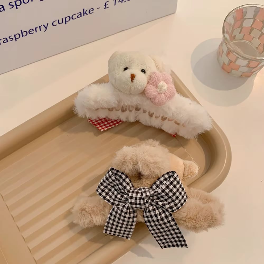 Elegant Large Bow Bathing Hair claw