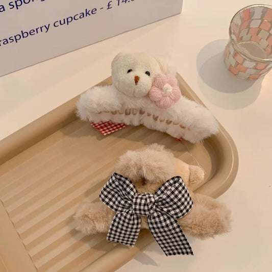Elegant Large Bow Bathing Hair claw