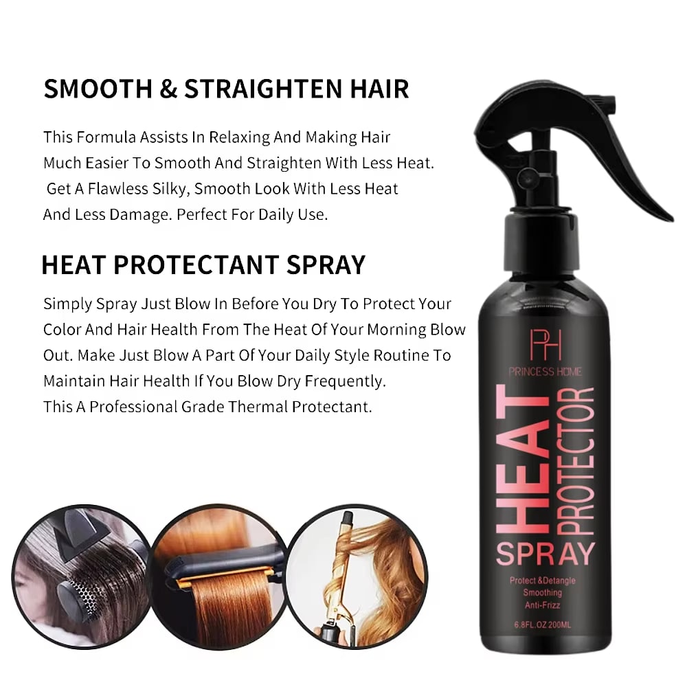 Advanced hair heat protect spray