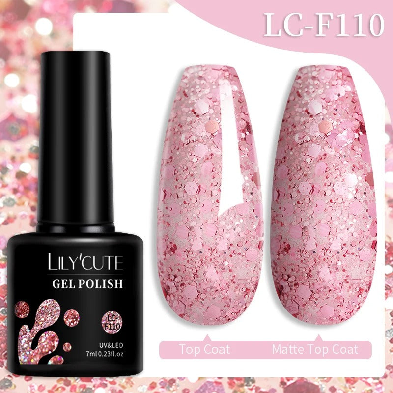 Colourful Gel Nail Polish Set