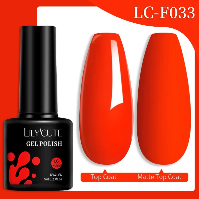 Colourful Gel Nail Polish Set