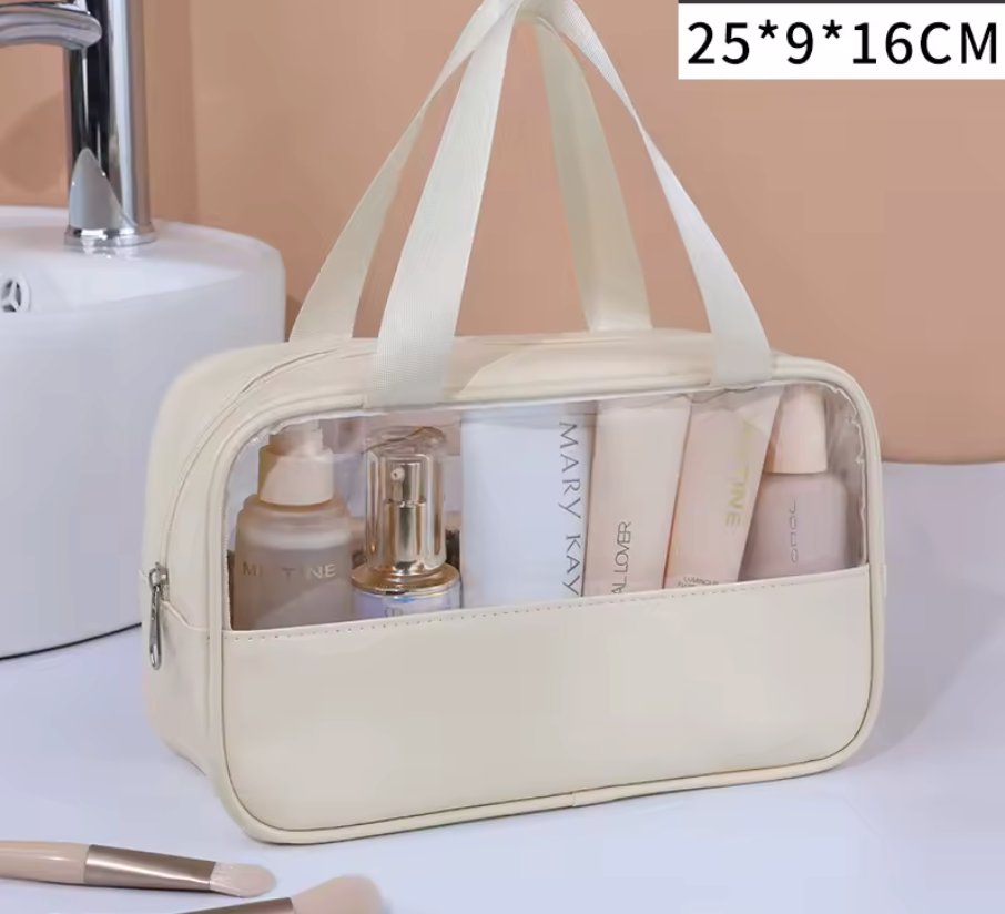 Portable Transparent Travel cosmetic bag