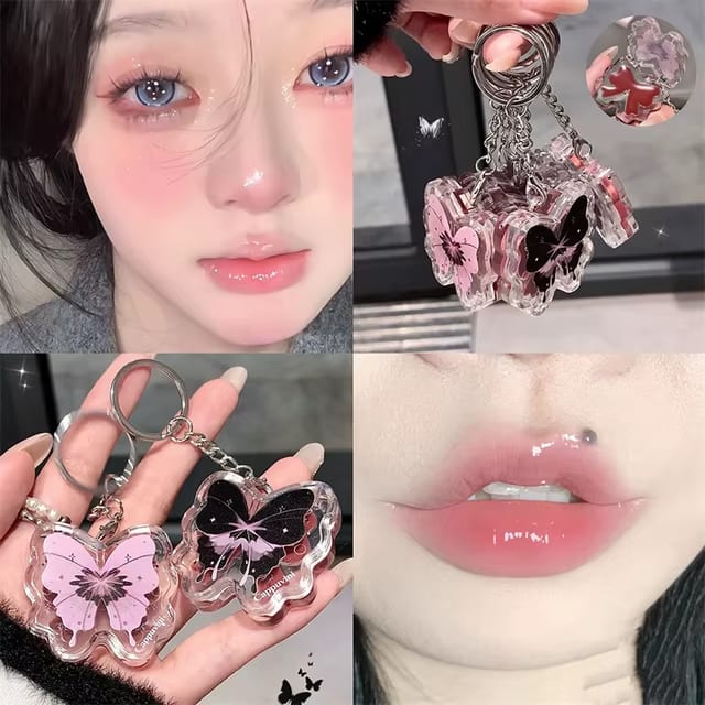 Butterfly Jelly Mirror Water Lip Gloss
