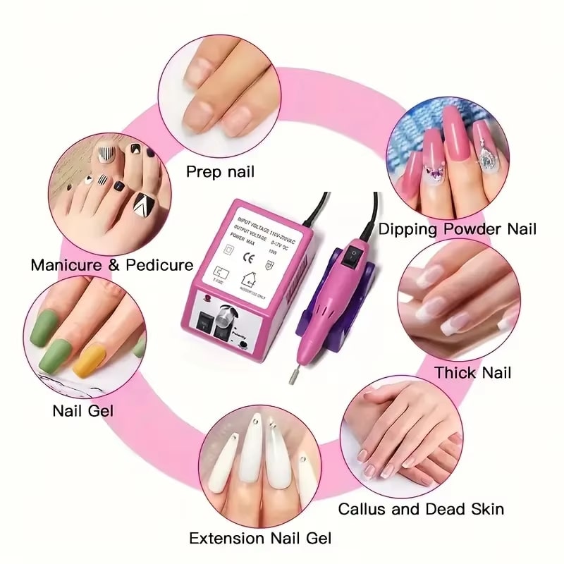 Professional Electric Nail Drill Set