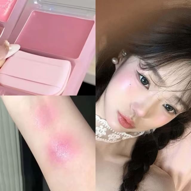 Peach Pink Blush Plate