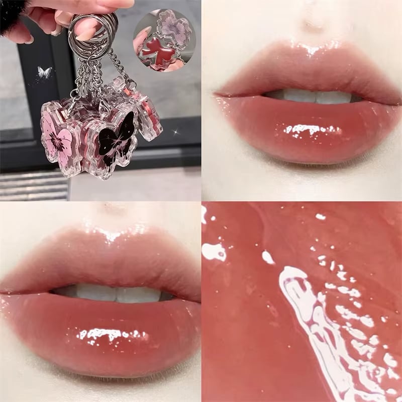 Butterfly Jelly Mirror Water Lip Gloss