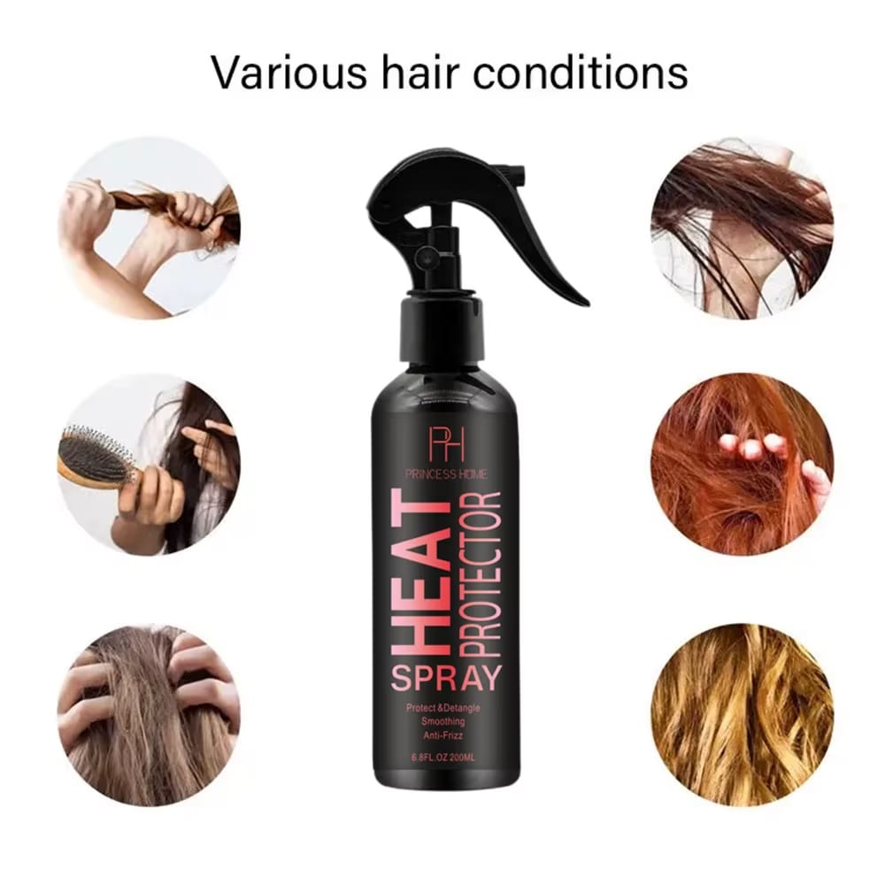 Advanced hair heat protect spray