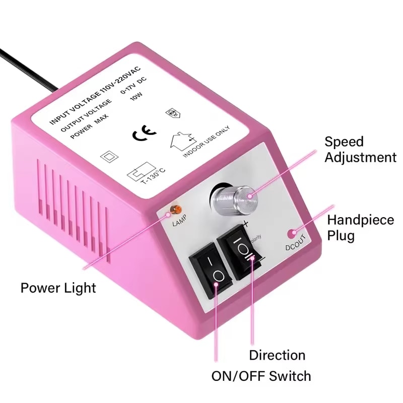 Professional Electric Nail Drill Set