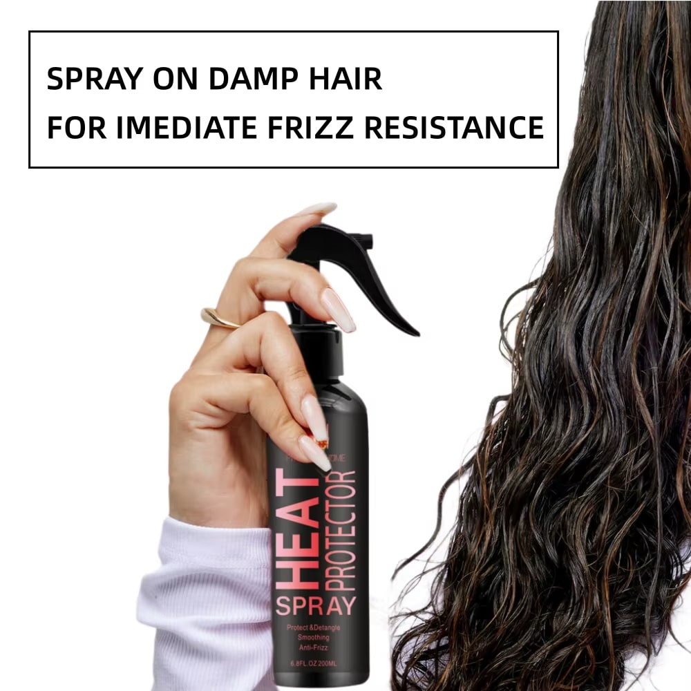 Advanced hair heat protect spray