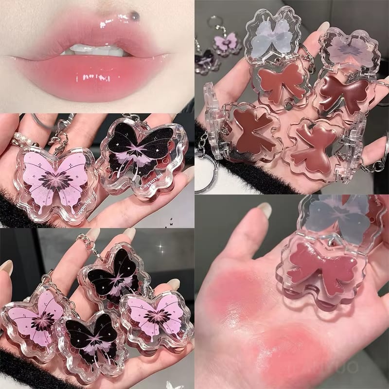 Butterfly Jelly Mirror Water Lip Gloss