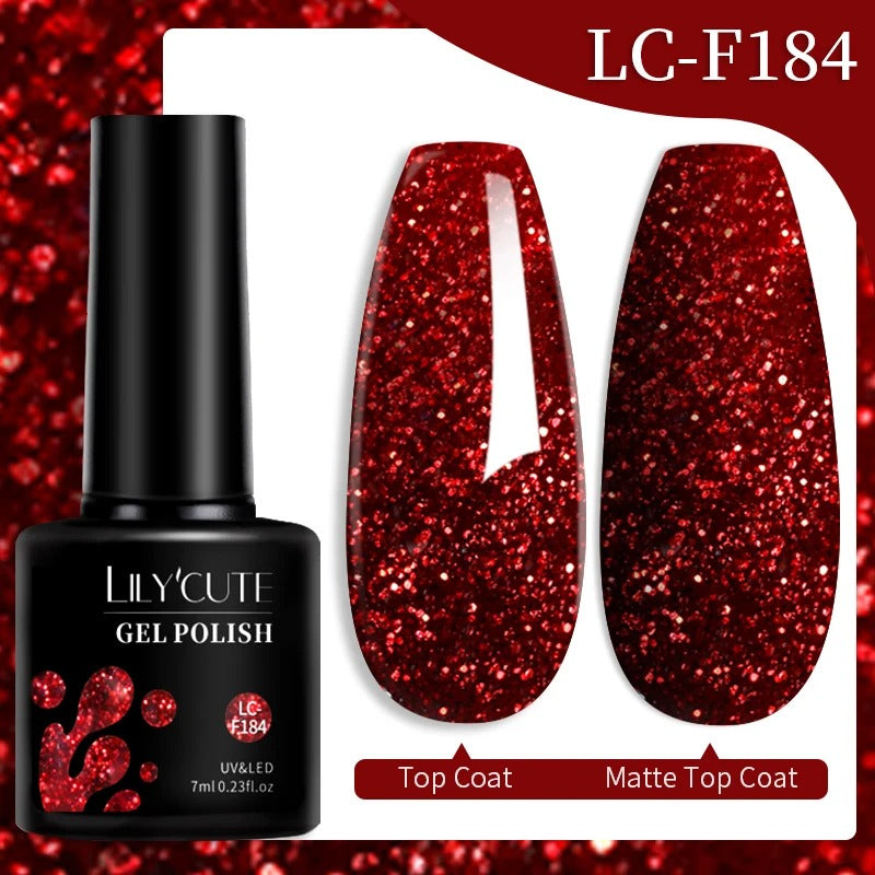 Colourful Gel Nail Polish Set