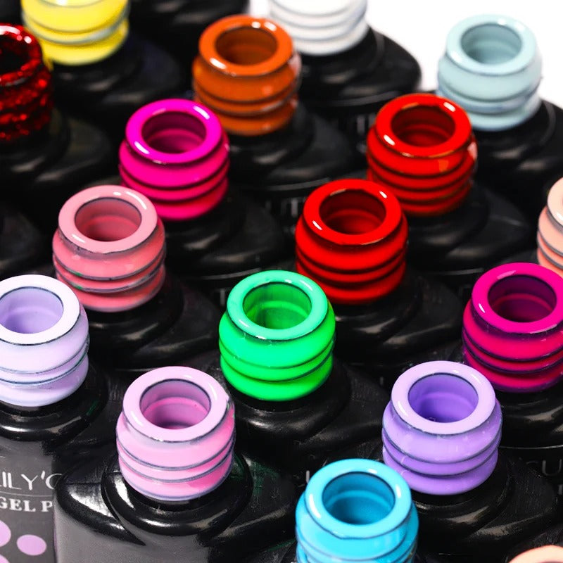 Colourful Gel Nail Polish Set